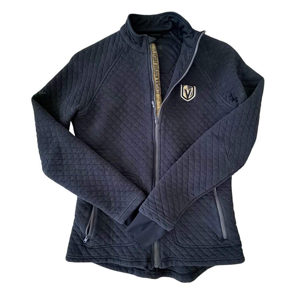 Vegas Golden Knights women’s small petite zip up jacket lightweight pckts hockey - Picture 8 of 12